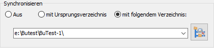 Synchronisieren mit Verzeichnis
