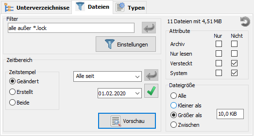 Dateifilter