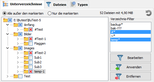 Unterverzeichnisse
