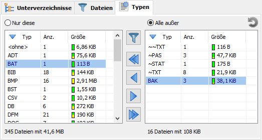 Dateitypen