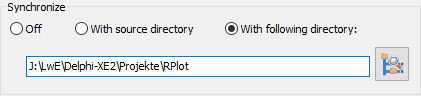 Synchronize with directory