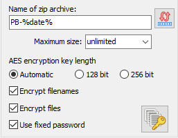 zip encryption