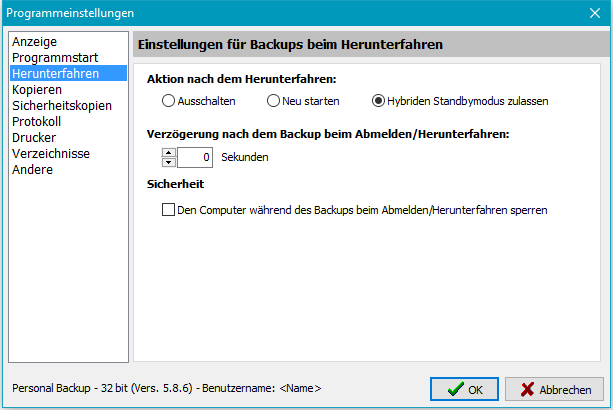 Personal Backup 6.3.5.0 for apple instal