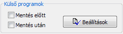 External programs